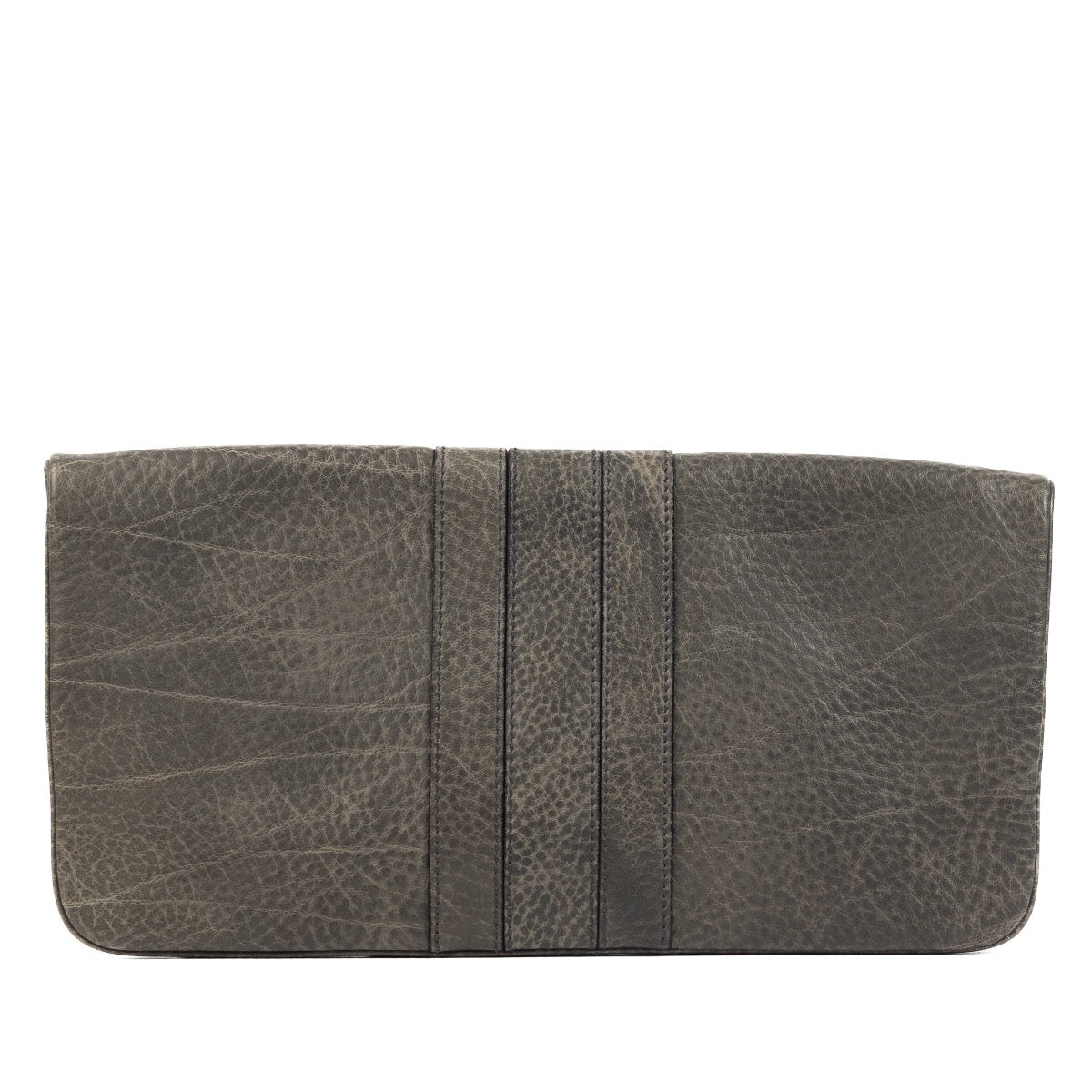 shop 100% authentic second hand Gucci Grey Leather Bamboo Clutch on Labellov.com