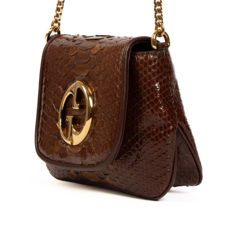 shop 100% authentic second hand Gucci Python Mini Blondie 1973 Bag on Labellov.com