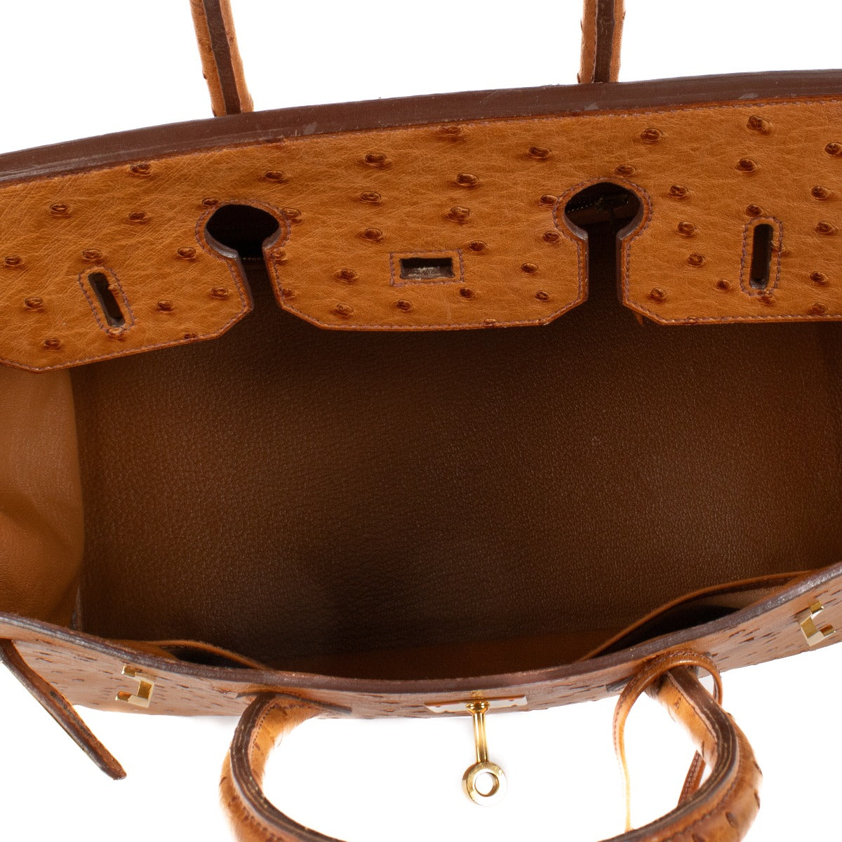 Hermès Birkin 35 Gold Ostrich GHW