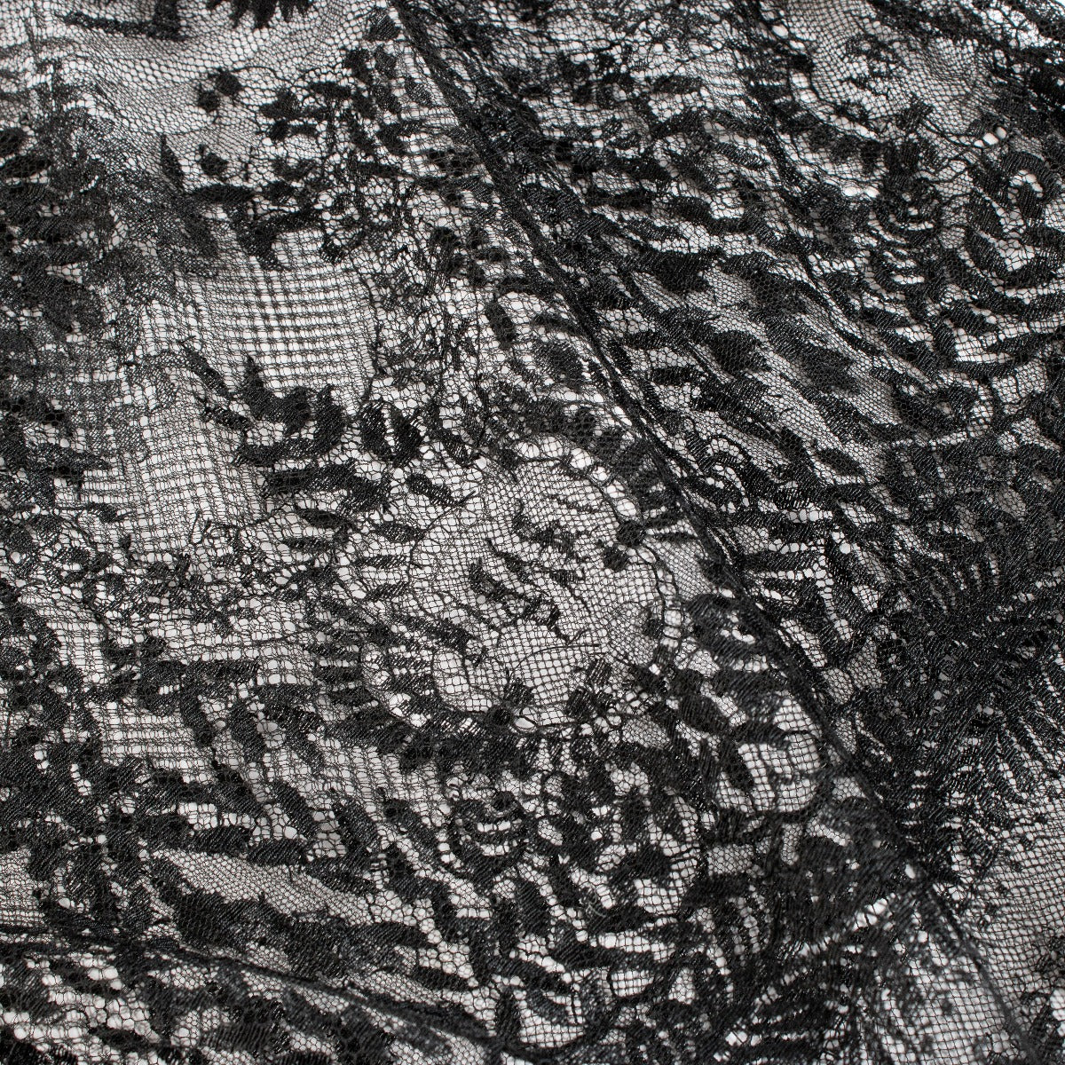 Hermès Black Lace Long Sleeve Top