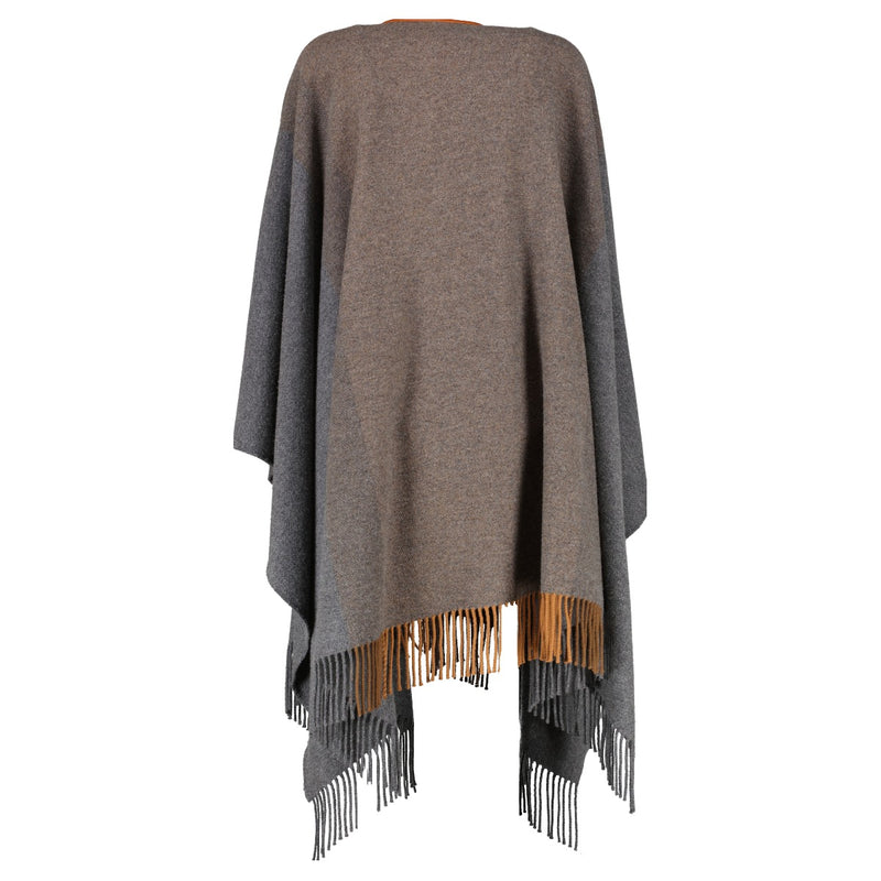 Hermès Grey Rocabar Poncho