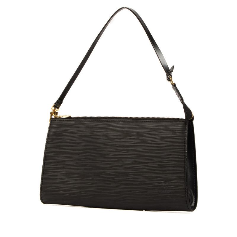 Louis Vuitton Black Epi Pochette Accessoires Shoulder Bag