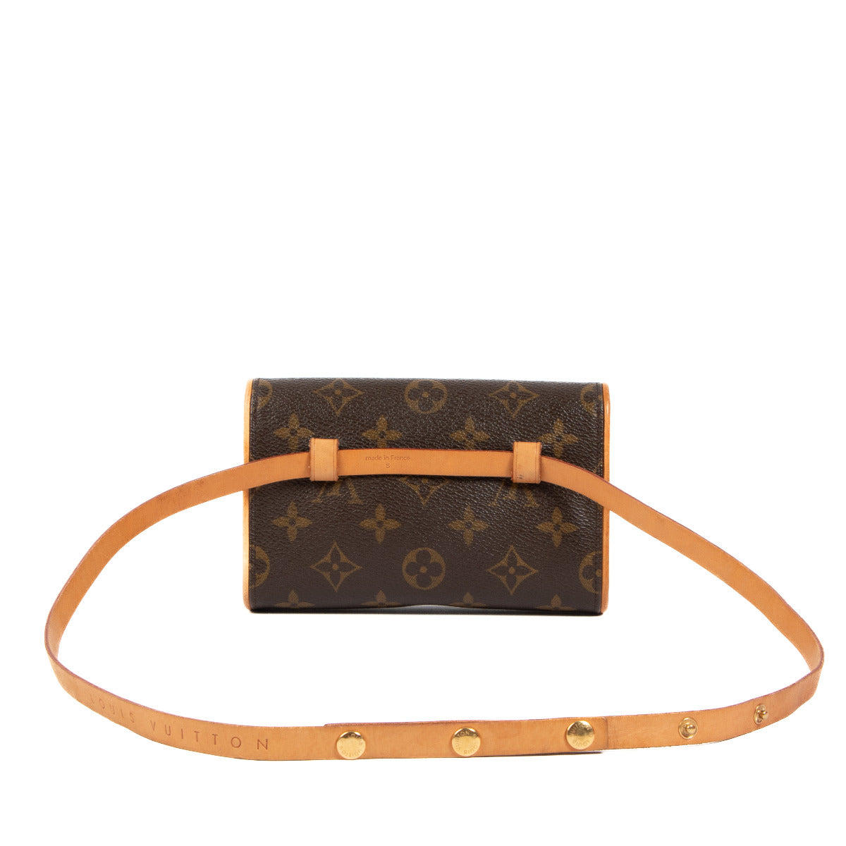 Louis Vuitton Monogram Pochette Florentine Clutch Bag