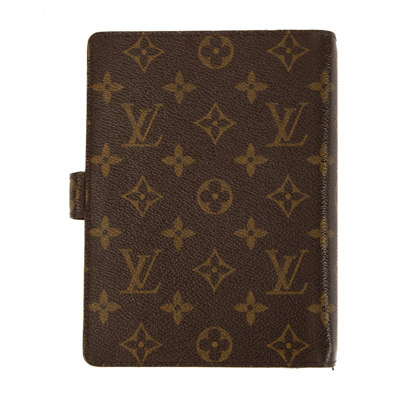 Louis Vuitton Monogram Medium Ring Agenda Cover