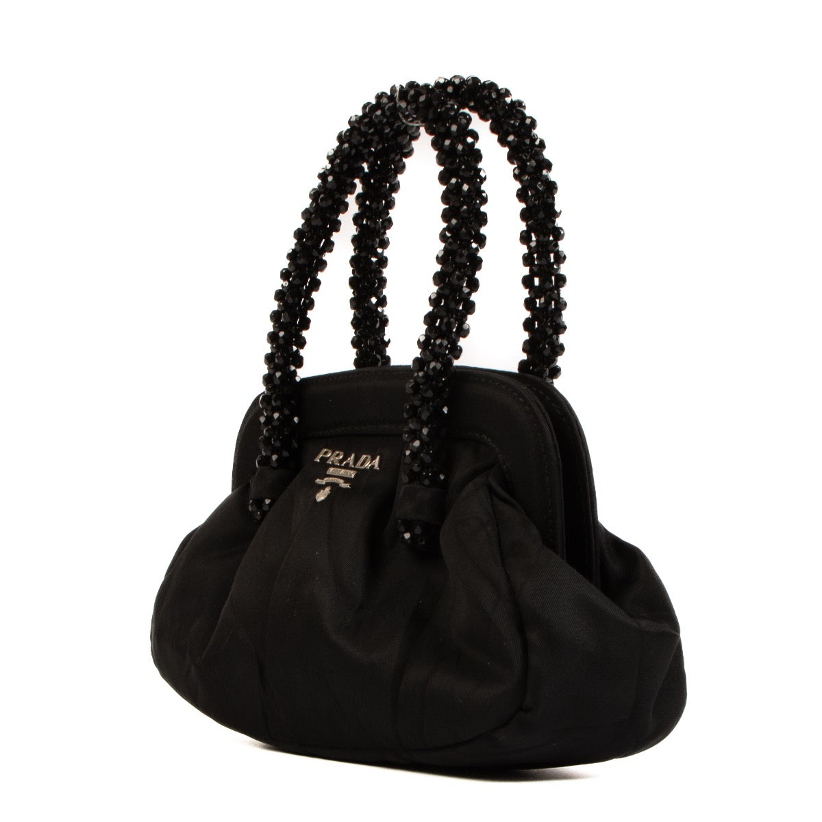 Shop 100% authentic second-hand Prada Black Nylon Mini Top Handle on Labellov.com