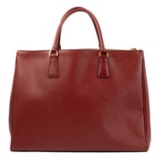 shop 100% authentic second hand Prada Red Saffiano Extra-Large Galleria Bag on Labellov.com
