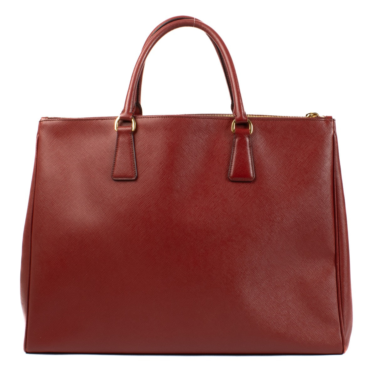 shop 100% authentic second hand Prada Red Saffiano Extra-Large Galleria Bag on Labellov.com