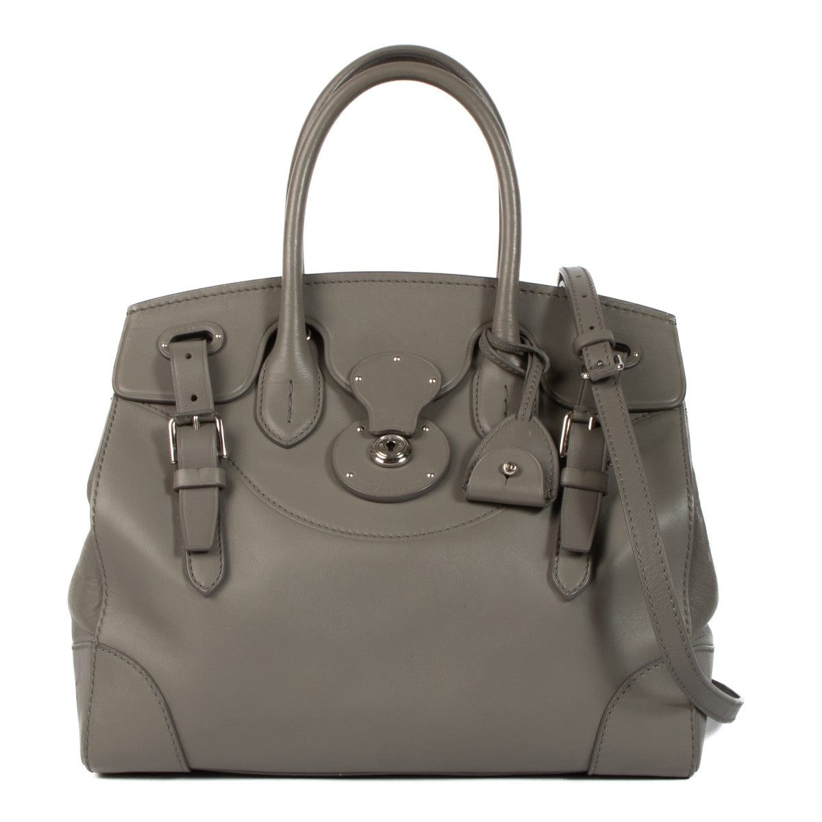 shop 100% authentic second hand Ralph Lauren Grey Ricky 33 Bag on Labellov.com
