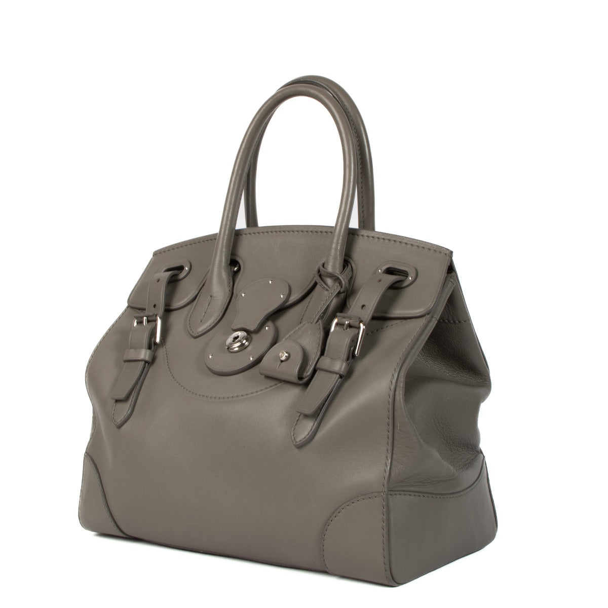 shop 100% authentic second hand Ralph Lauren Grey Ricky 33 Bag on Labellov.com