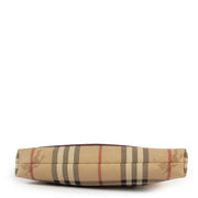 Burberry Haymarket Checked Leather Pouch in good condition available at www.labellov.com