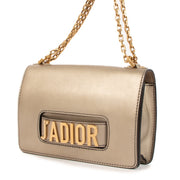 Shop safe online at Labellov in Antwerp, Brussels and Knokke this 100% authentic second hand Christian Dior Gold Leather J'Adior Shoulder Bag