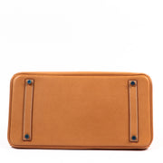 Hermès Birkin 35 Natural Vache Liegee Palladium Hardware