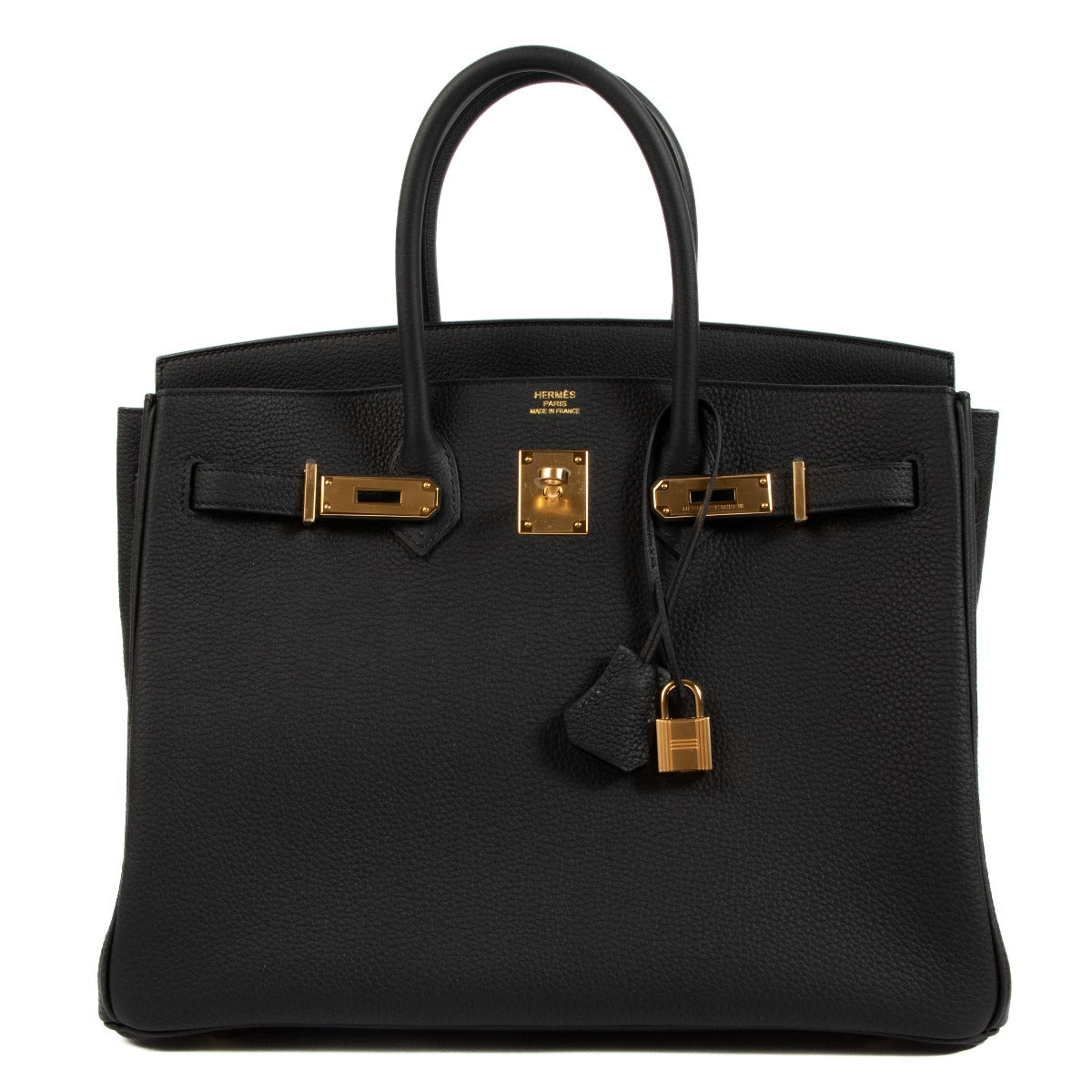 Second hand pre-owned 2022 Hermès Birkin 35 Black Togo on www.labellov.com