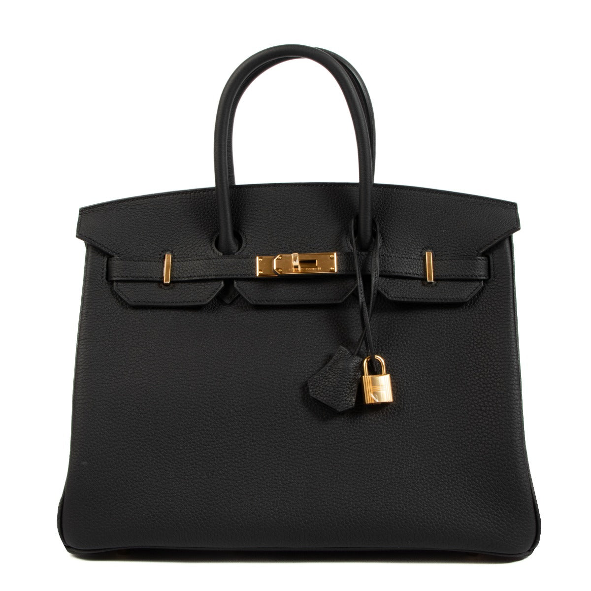 Hermès Birkin 35 Black Togo Gold Hardware