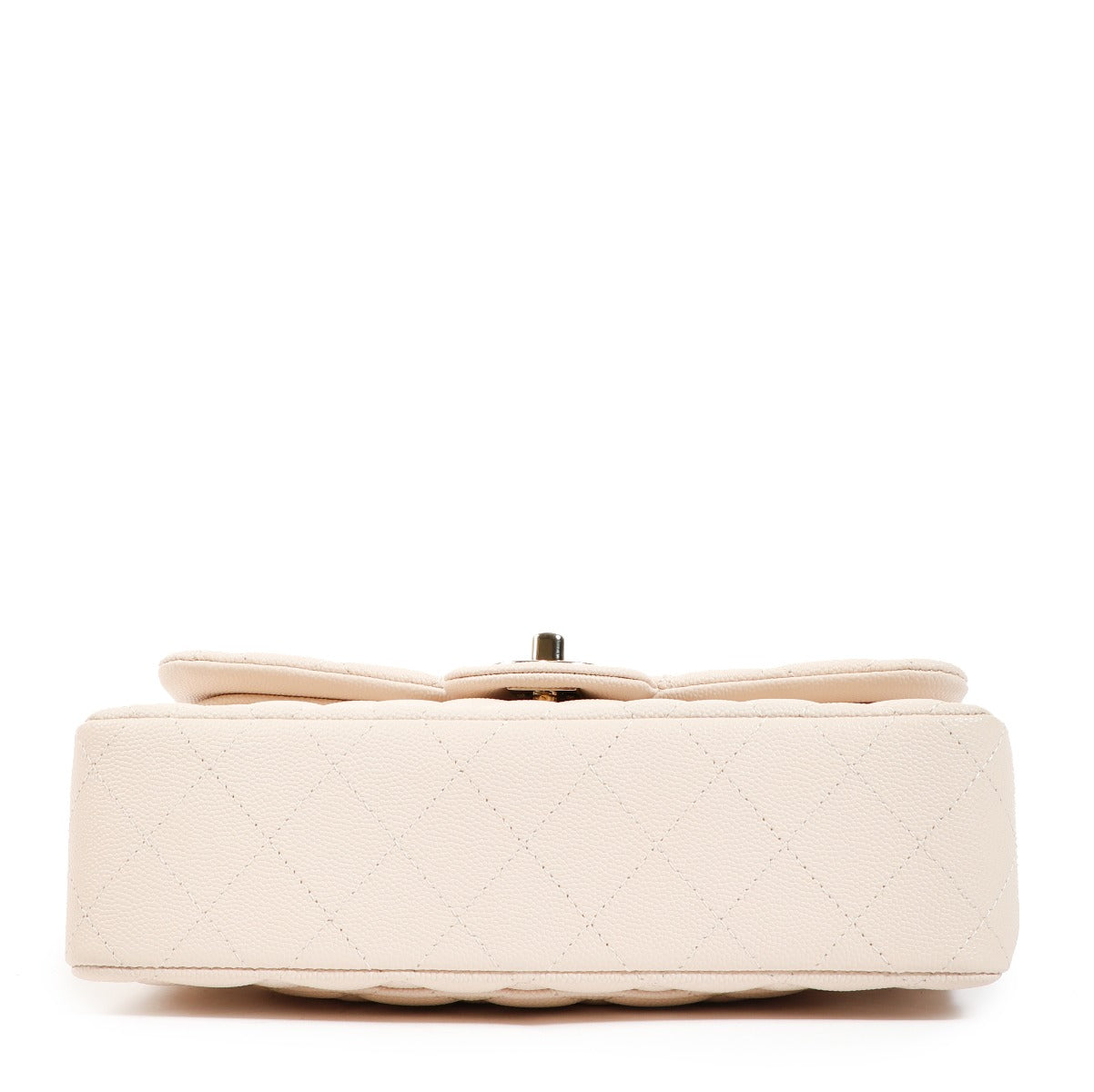 Chanel Ivory Caviar Small Classic Flap Bag