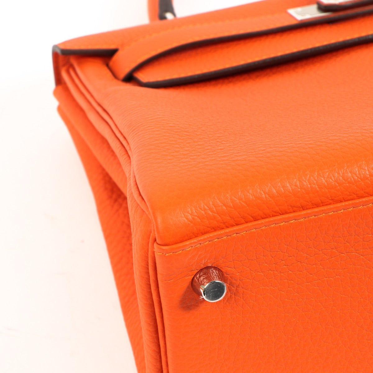 Hermès Kelly 28 Feu Taurillon Clemence