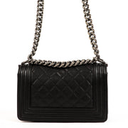 Chanel Black Caviar Small Boy Chanel Bag