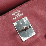 Hermes Kelly Pink logo stamp detail