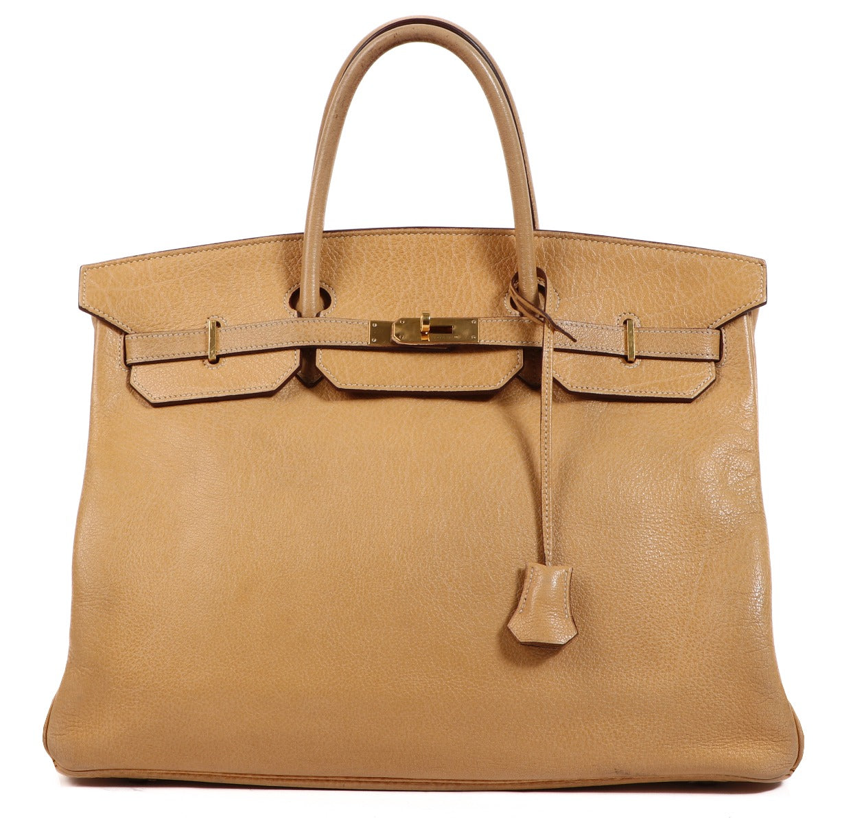 Hermès Birkin 40 Natural Buffalo Gold Hardware