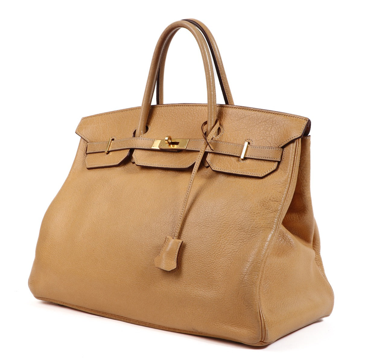 Hermès Birkin 40 Natural Buffalo Gold Hardware