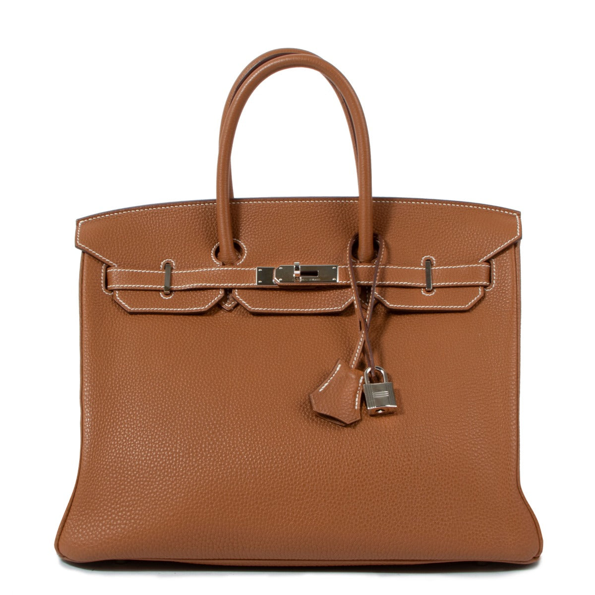 Hermès Birkin 35 Gold Togo Palladium Hardware