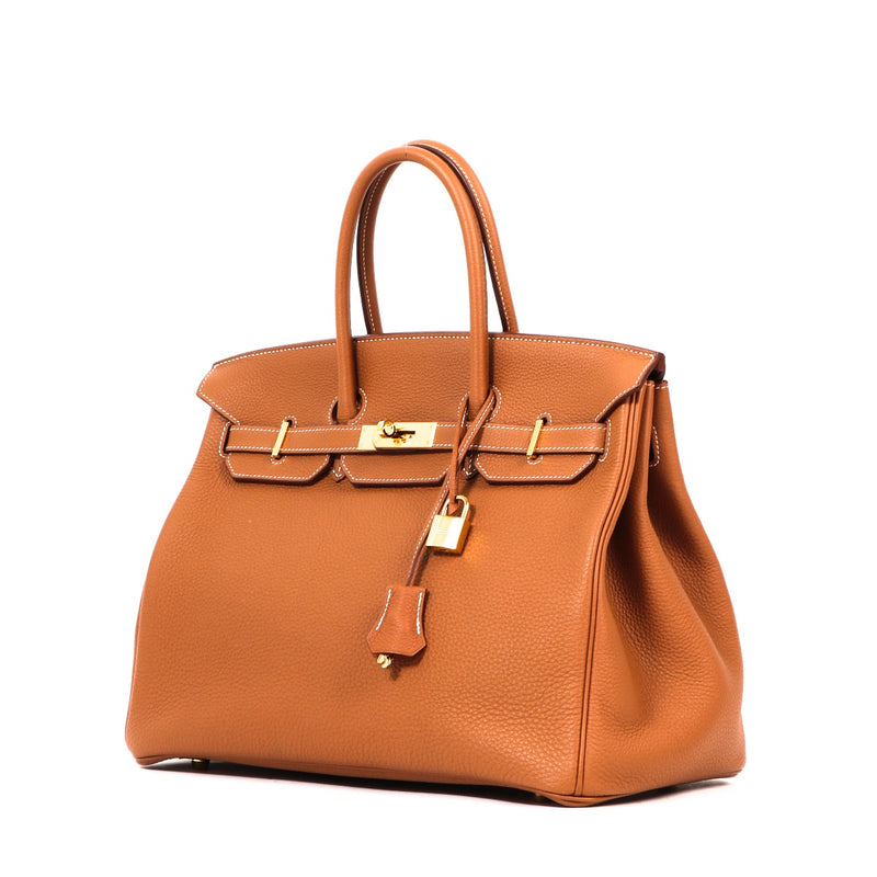 authentic second hand designer luxury handbag hermes birkin 35 special order horseshoe HSS at labellov.com