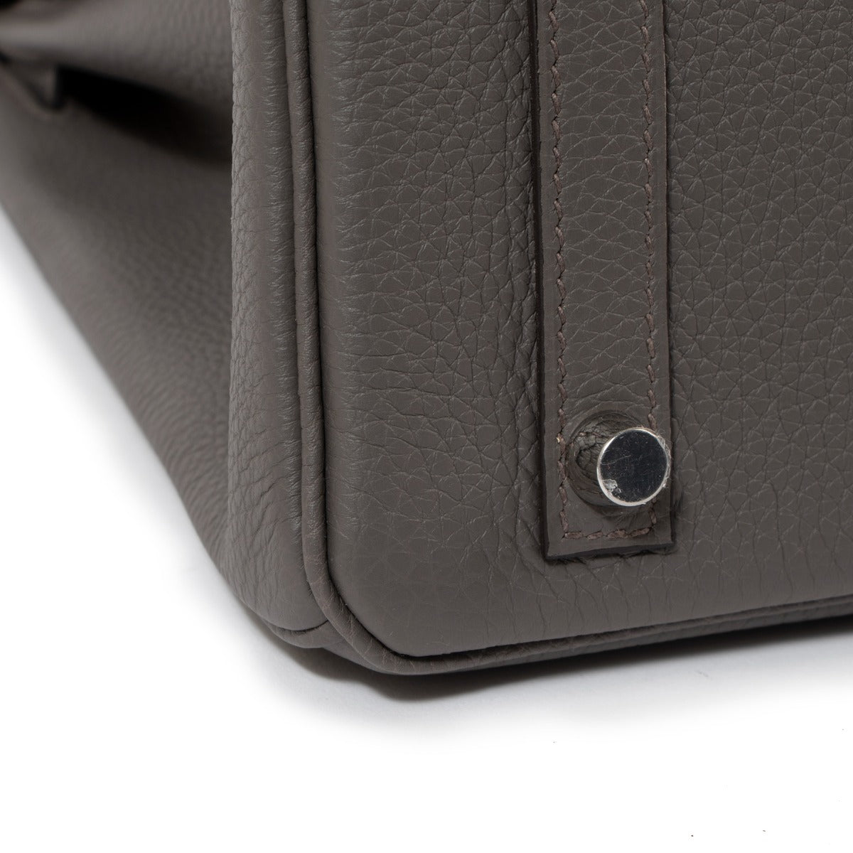 Hermès 2022 Birkin 30 Gris Etain Togo Palladium Hardware