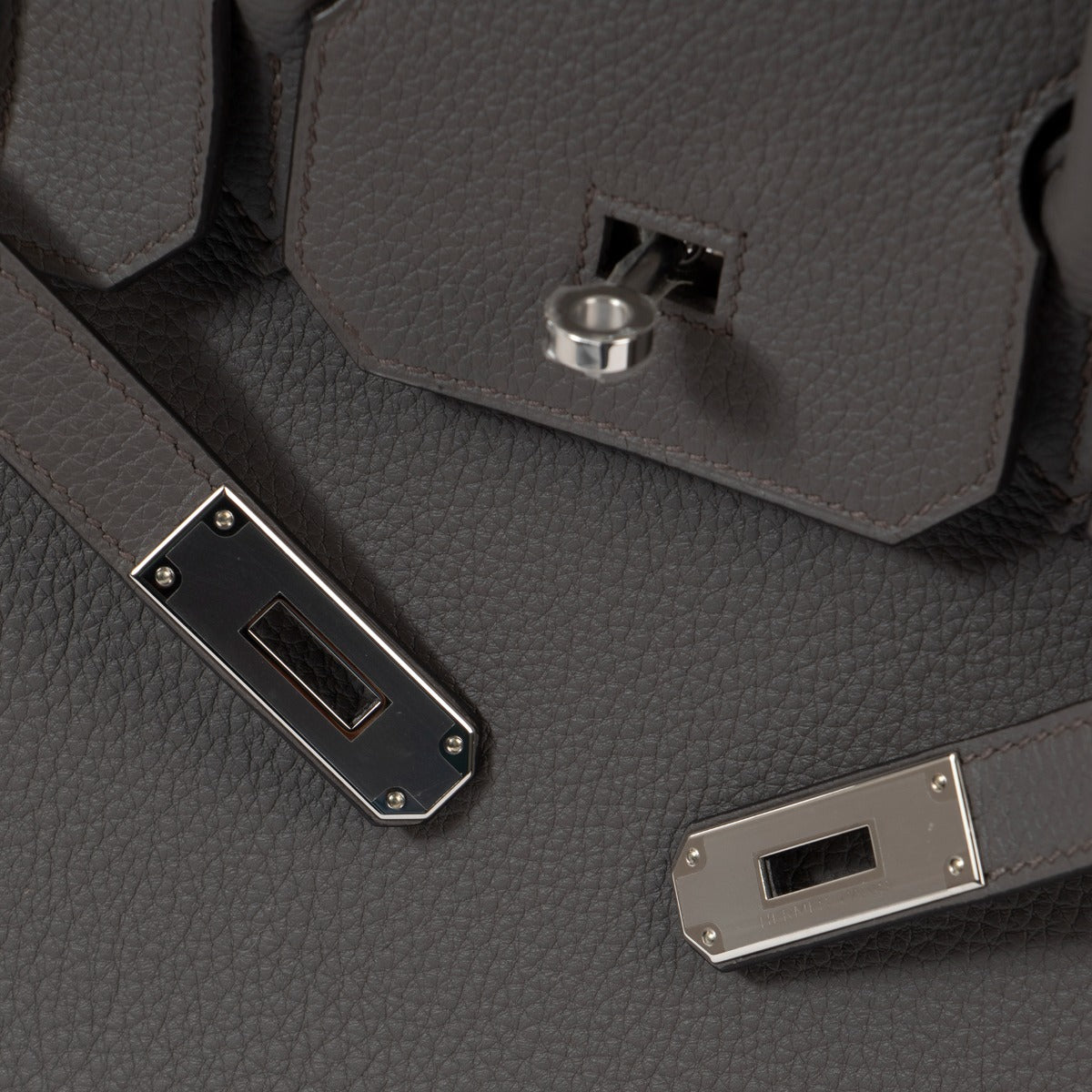 Hermès 2022 Birkin 30 Gris Etain Togo Palladium Hardware