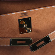 Hermès Kelly Vache Liegee Logo Stamp Detail