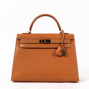 Authentic second hand HERMES KELLY 32 VACHE LIEGEE by labellov