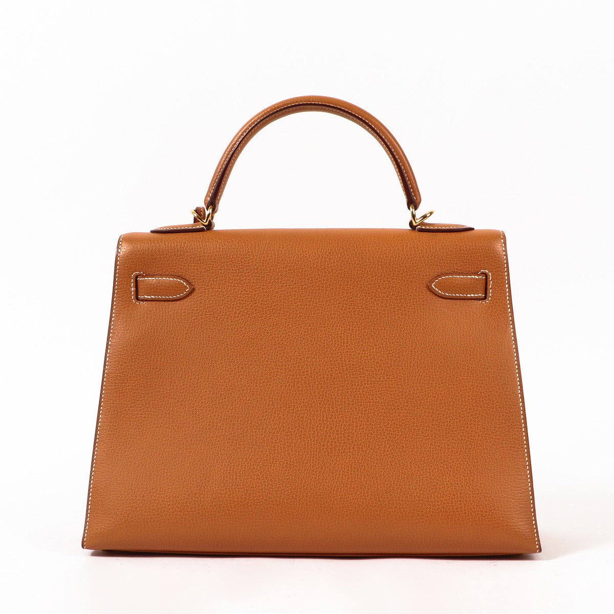 Hermès Kelly 32 Naturel Vache Liegee GHW