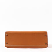 Hermès Kelly 32 Naturel Vache Liegee GHW