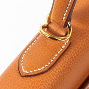Hermès Kelly 32 Naturel Vache Liegee GHW