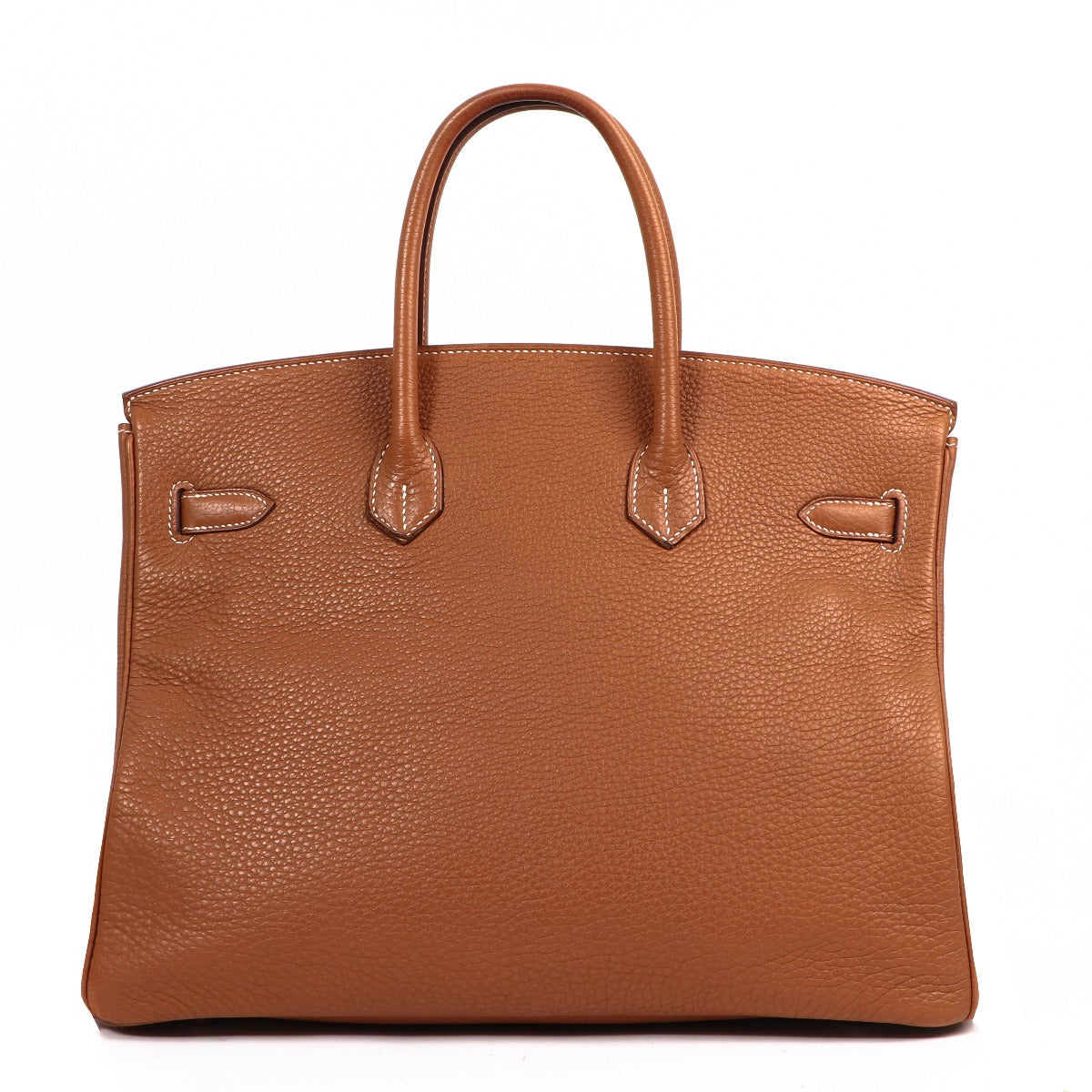 achetez seconde main luxe Hermès Birkin 35 Gold Taurillon Clemence Palladium Hardware chez labellov