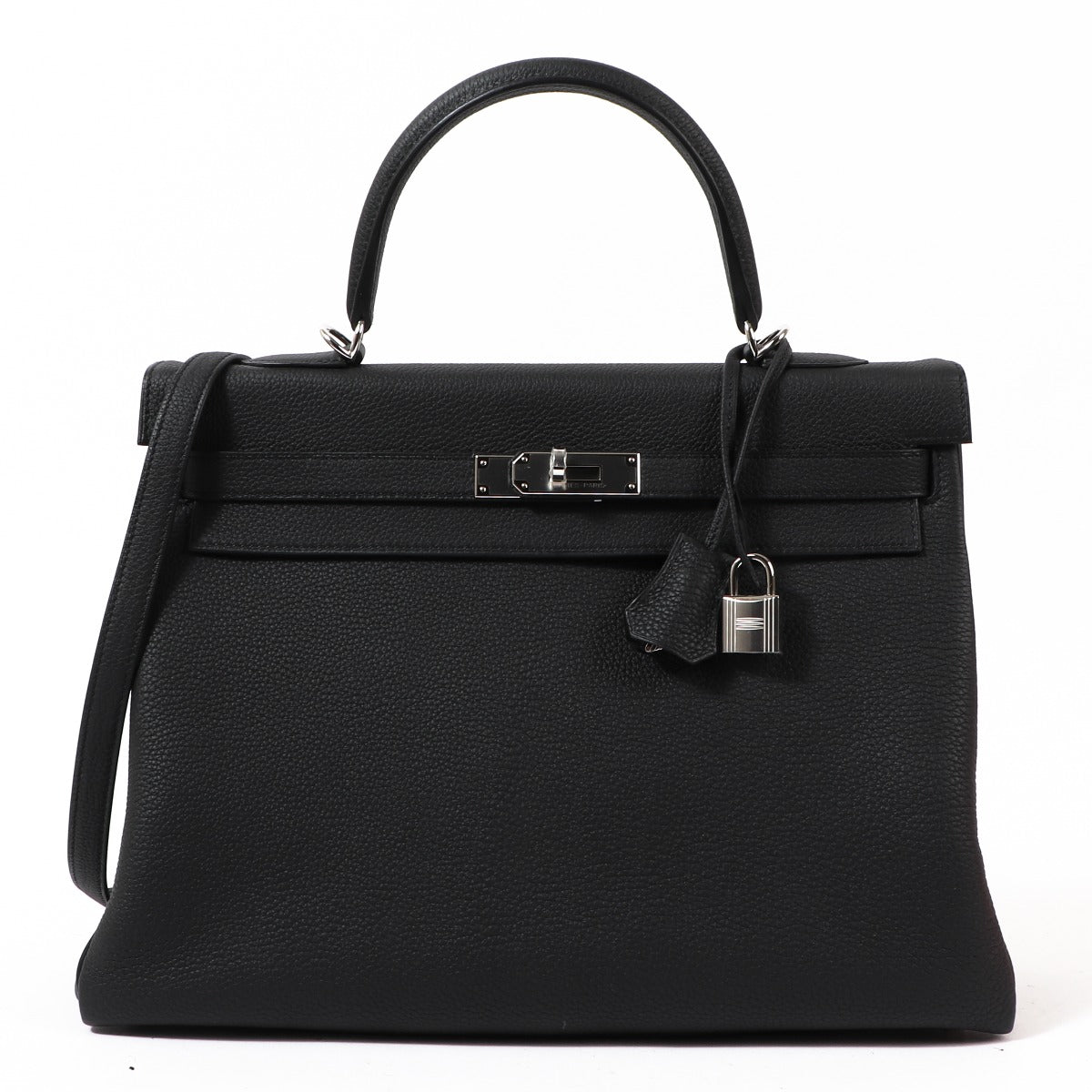 authentic second hand HERMES KELLY 35 TOGO BLACK by Labellov.com