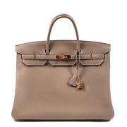 Hermès Birkin 40 Etoupe Togo Gold Hardware
