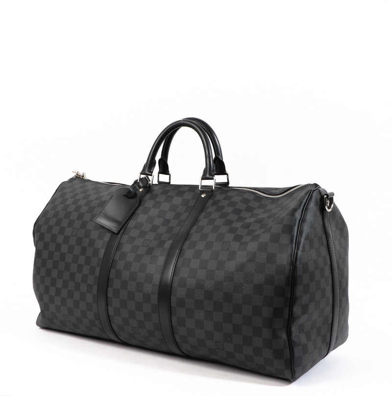 Louis Vuitton Keepall Bandoulière 55 Damier Graphite