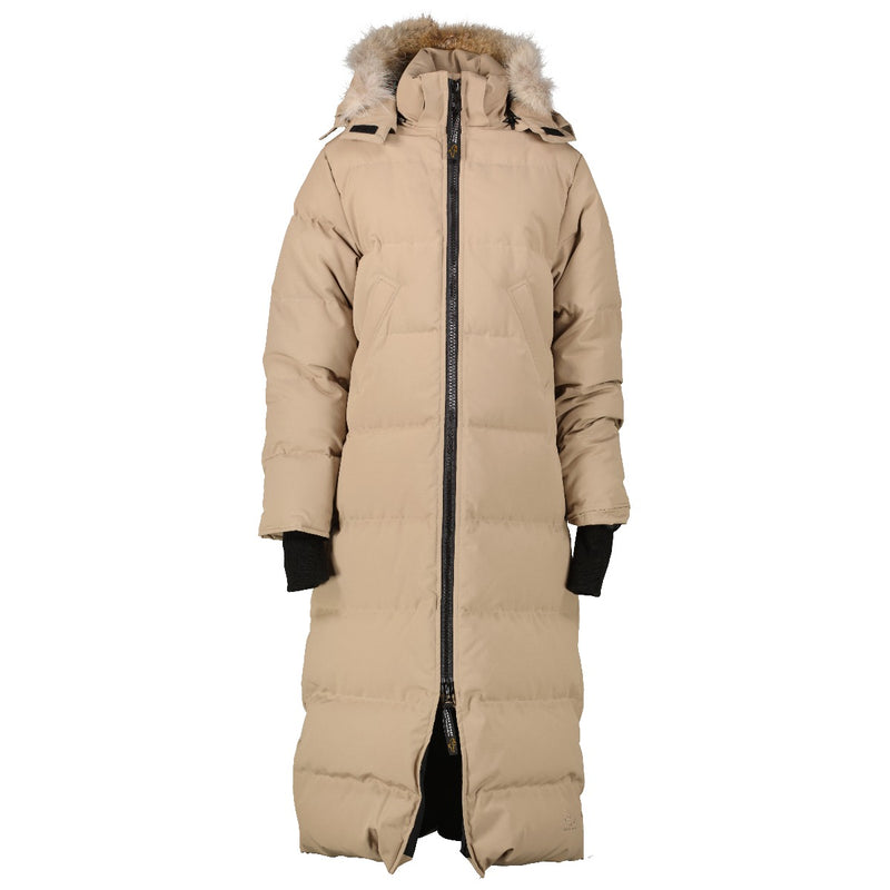Canada Goose Tan Mystique Long Parka Coat