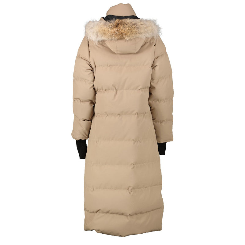 Canada Goose Tan Mystique Long Parka Coat