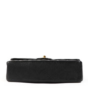 Authentic second hand luxury designer Chanel Black Caviar Classic Flap Bag on labellov.com