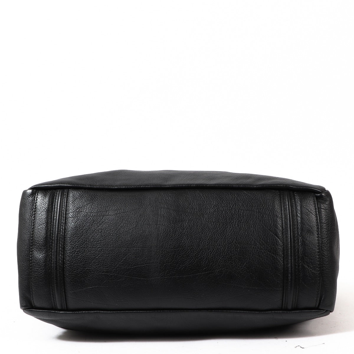 Sac Cabas Chanel 2.55 Reissue Mademoiselle Giant Lock en Cuir Noir