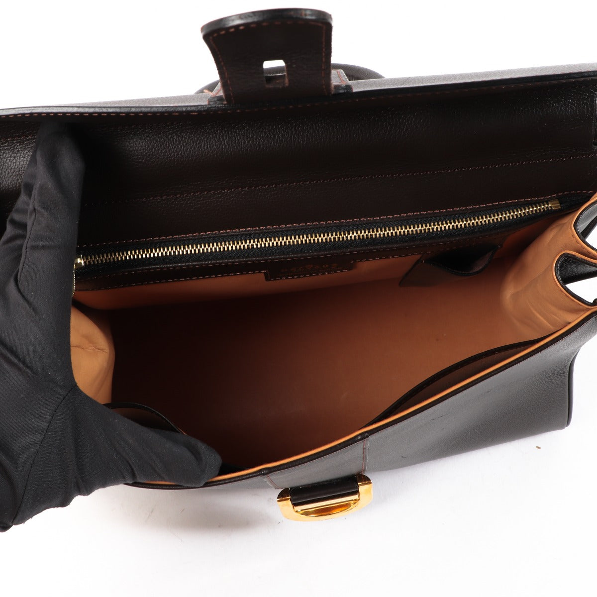 Delvaux Brillant Vintage GM Café Jumping