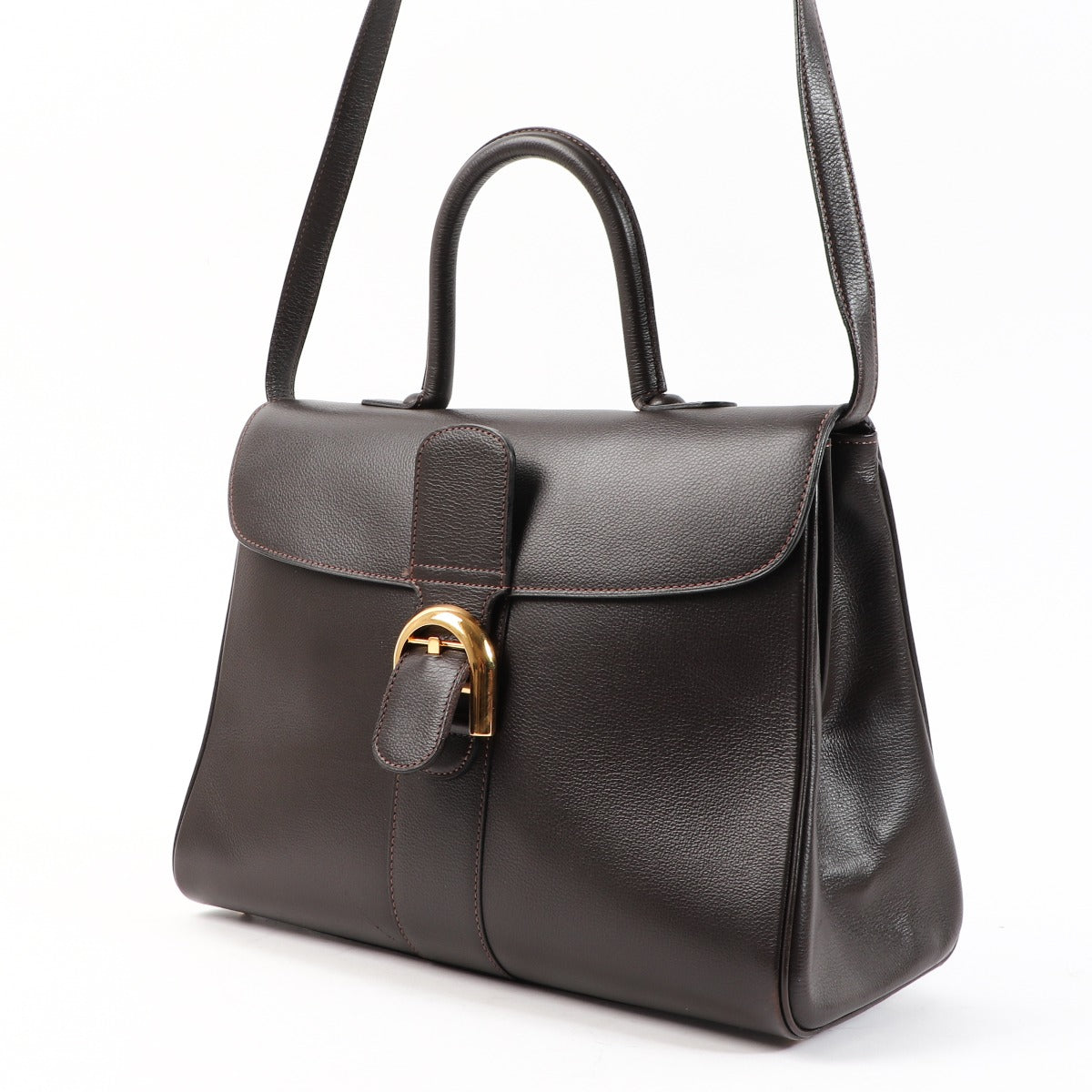 Delvaux Brillant Vintage GM Café Jumping