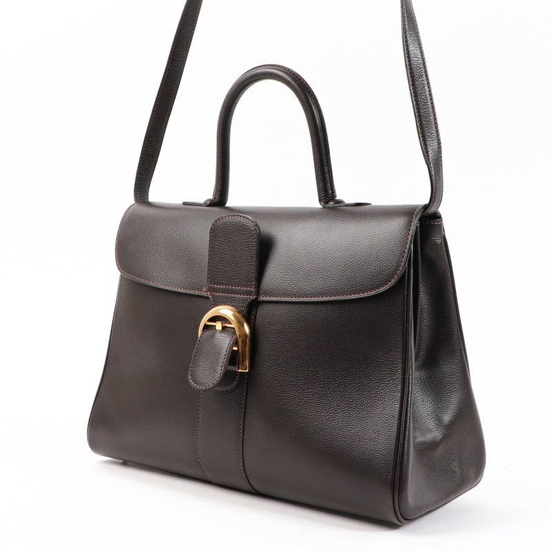 Delvaux Brillant Vintage GM Café Jumping