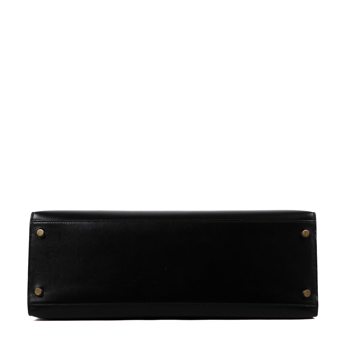 Hermès Kelly 35 Zwart Box GHW