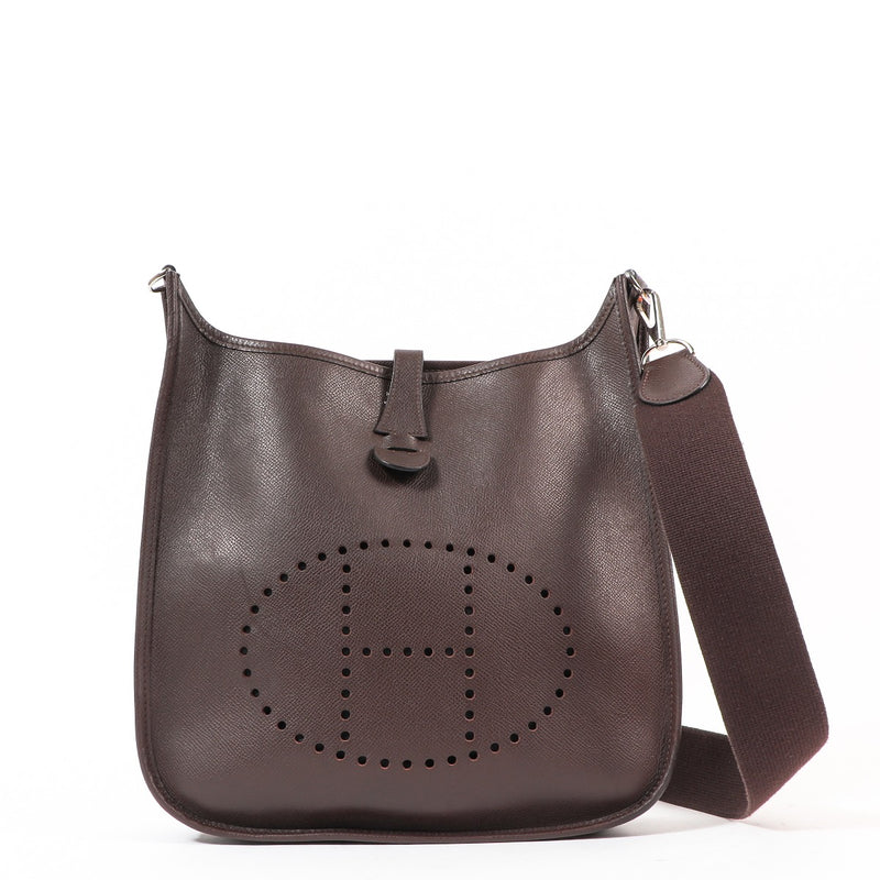 Hermès Evelyne I 29 Havane Epsom PHW