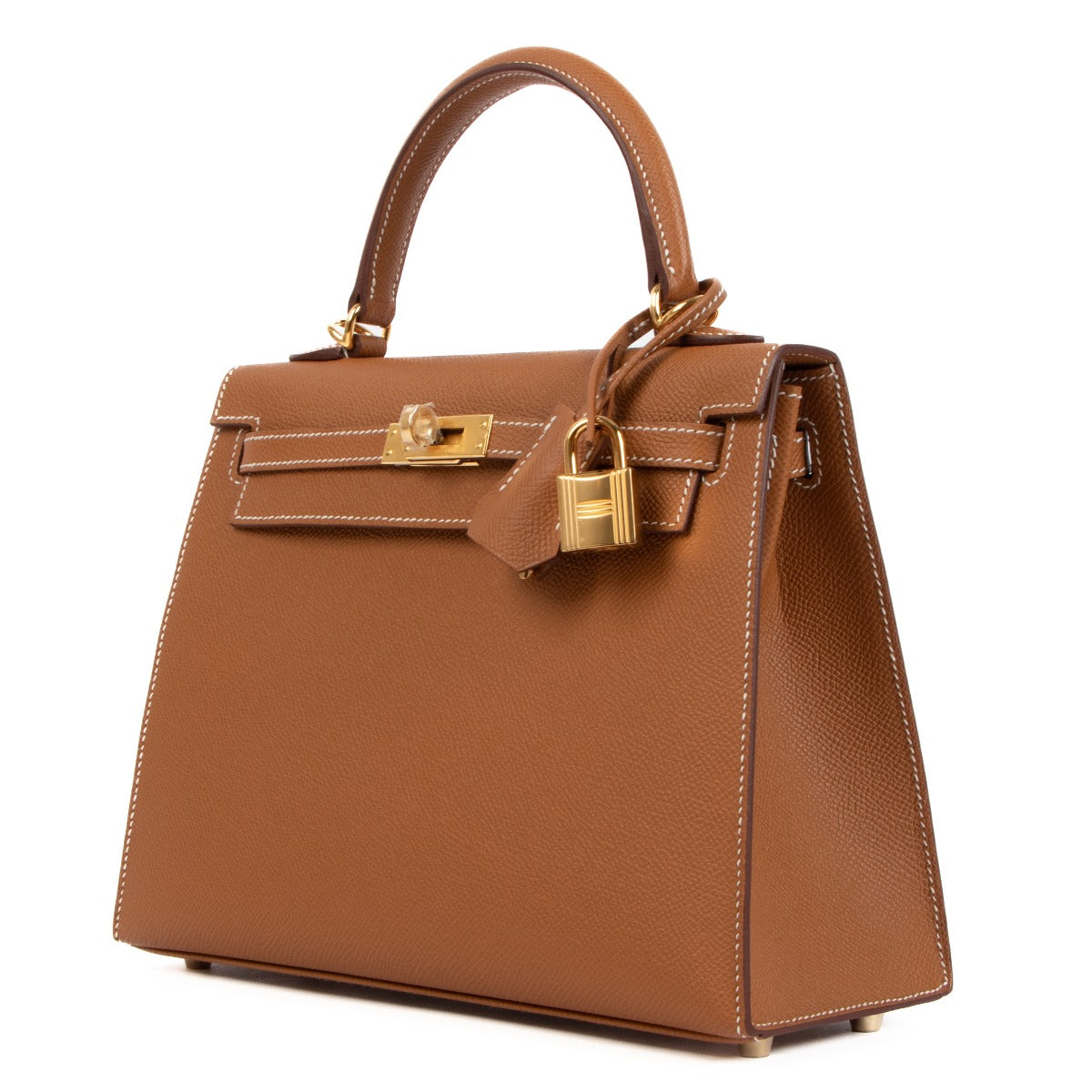 Hermès Kelly 25 Gold Epsom Gold Hardware