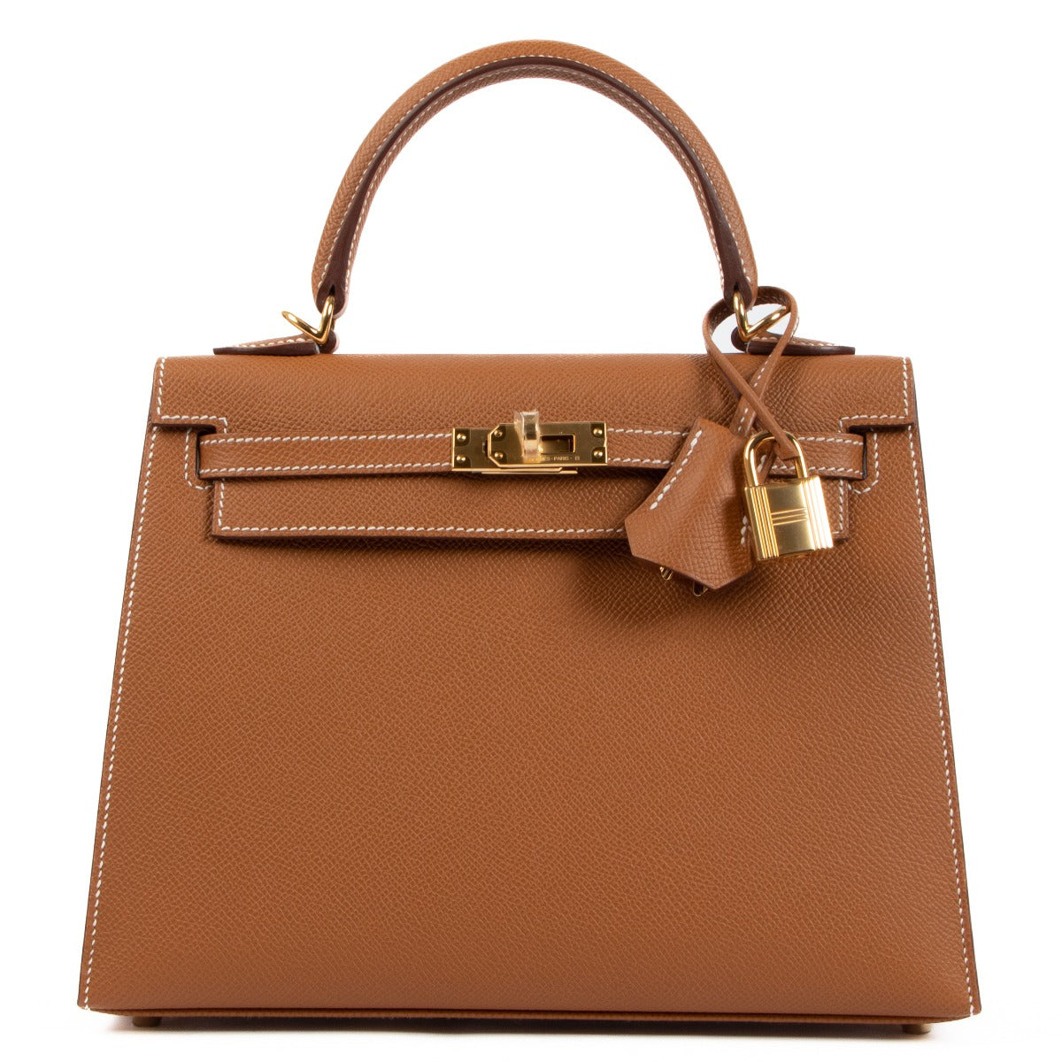 Hermès Kelly 25 Gold Epsom Gold Hardware