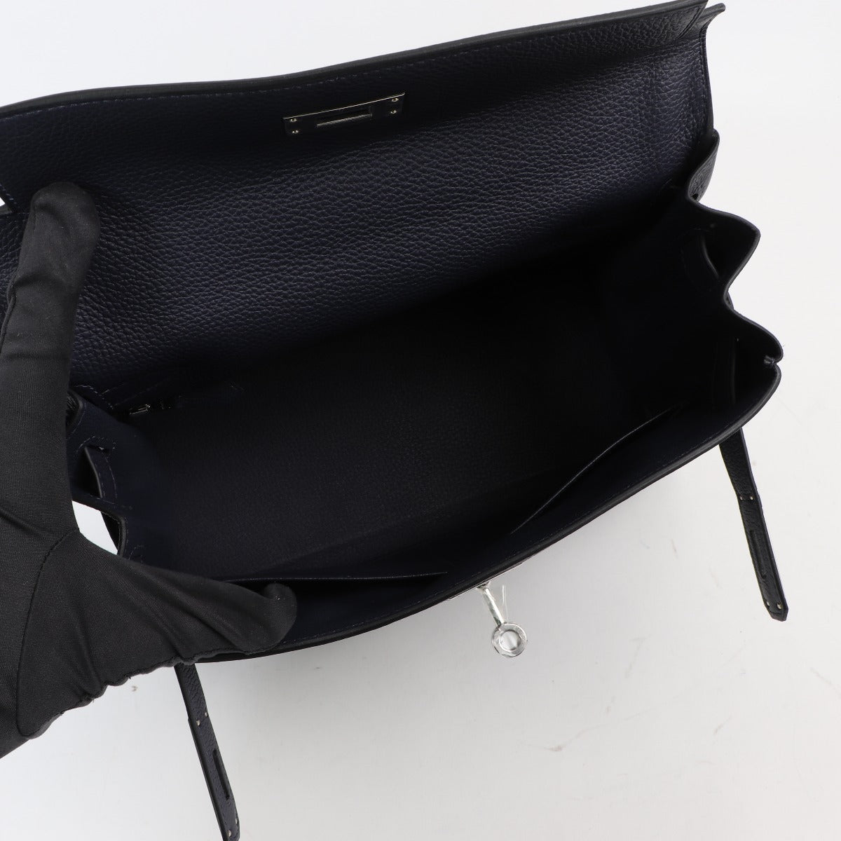 Hermès HSS Kelly 28 Bleu Nuit Togo PHW