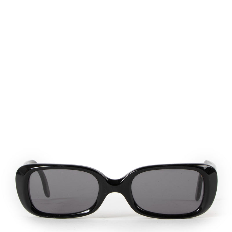 Chloé Black Rectangular Sunglasses